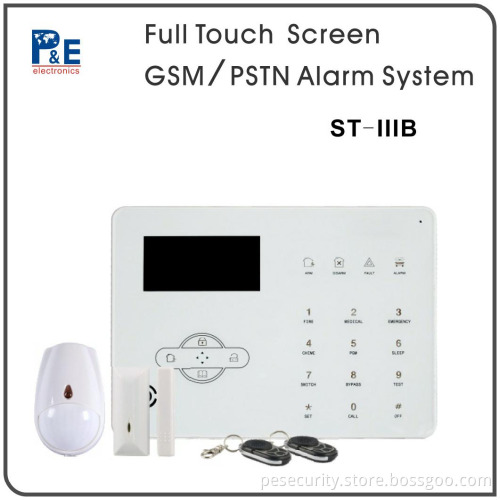ST-IIIB Wireless Burglar Gsm & Pstn Alarm Intruder System